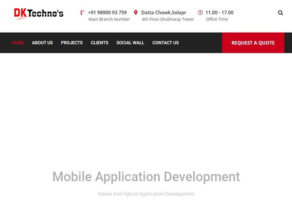 DK Techno's - Software Development Company